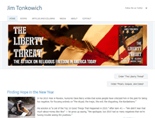 Tablet Screenshot of jimtonkowich.com